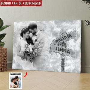 Custom Photo I Need You Because I Love You - Couple Personalized Custom Horizontal Poster - Gift For Husband Wife, Anniversary