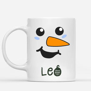 Personalized Snowman Christmas Mug