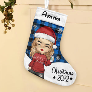 About Love & Family - Personalized Custom Christmas Stocking - Gift For Family