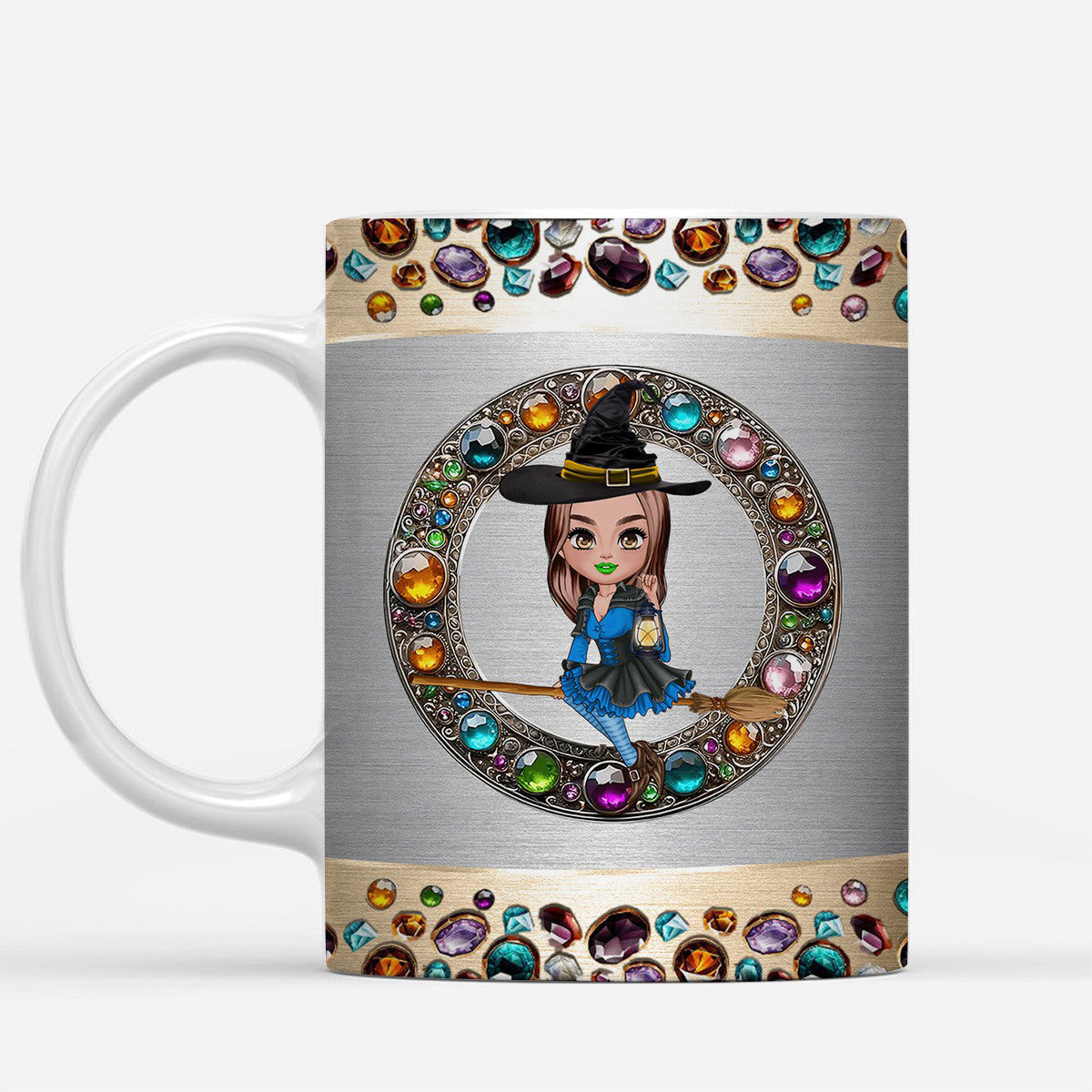 Witch In A Magic Circle Personalized Mug