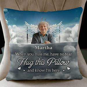 Hug This Pillow - Personalized Photo Pocket Pillow