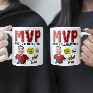 Most Valuable Papa - Personalized Mug