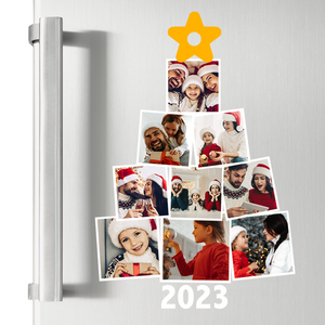 Photo Family Tree Christmas - Personalized Photo Decal