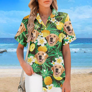 Personalized Photo Hawaiian Beach Shirt