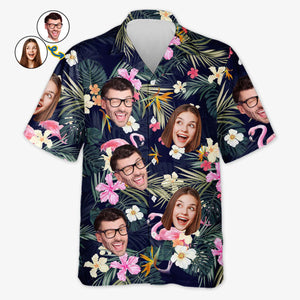 Personalized Photo Hawaiian Beach Shirt