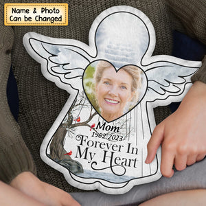 Custom Photo I'm Always With You - Memorial Gift For Family, Friends - Personalized Custom Shaped Pillow