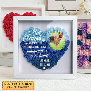 Personalized Memorial Flower Shadow Box Gift For Pet Lovers - You Would Have Lived Forever