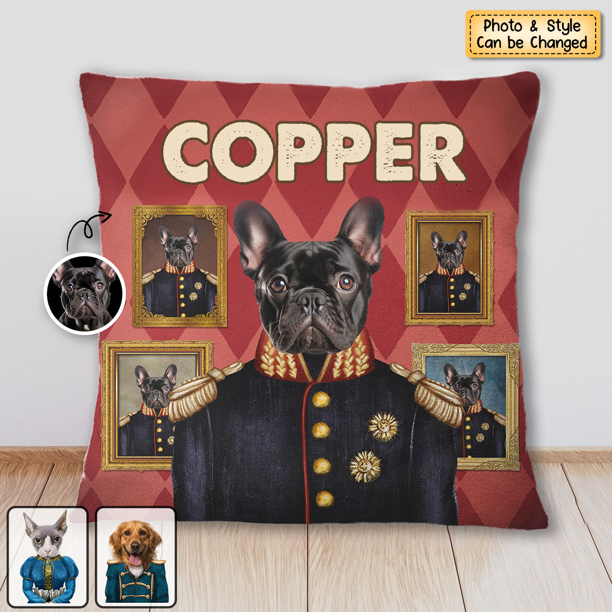 Custom Photo - Gift For Pet Lovers - Peronalized Pillow