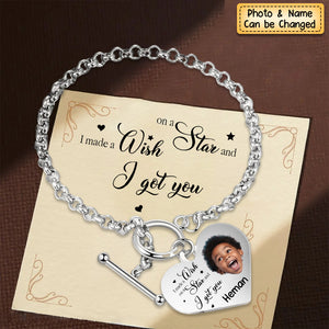 Personalized Engraved Heart Bracelet To me you are perfect - For Mom/Grandma