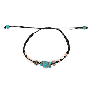 Bohemian Turquoise Turtle Couple/Friends/Sisters Card Bracelets