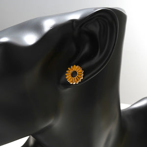 Sunflower Couple/Friends/Sisters Card Earrings