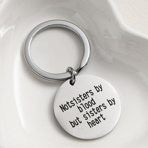 Key Chain - Not by blood but sisters