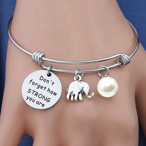 Don't forget adjustable Elephant Bracelet