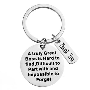 Key Chain - a truly great boos is hard to find difficult to