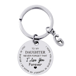 Gift For Son/Daughter- Letter Key Chain