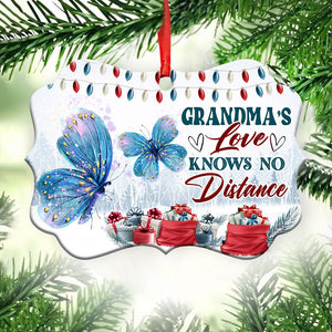 Grandmas Love Knows No Distance Personalized Ornament