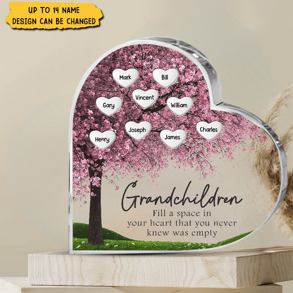 Personalized Acrylic Plaque,Centerpiece Table Decorations,Gifts for Grandma and Mom