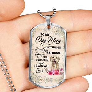 Dog Mom-Goldendoodle 1-Luxury Necklace