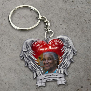 Always On Our Minds, Forever In Our Hearts Personalized Keychain