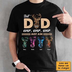 Personalized Gift For Hunting Dad T-Shirt