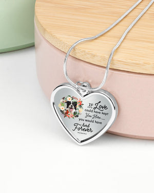 Custom If Love Could Have Heart Necklace