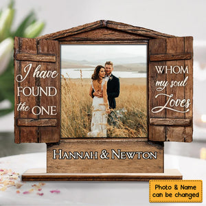 Personalized Couples Custom Photo You & Me We Got This Wood Plaque