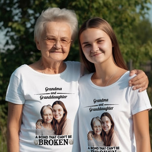 Personalized Mother & Daughter/Son A Bond That Can't Be Broken T-shirt
