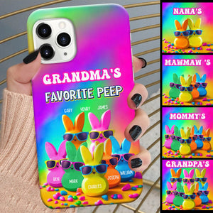 Personalized Easter Grandma's Favorite Bunnies Phone Case
