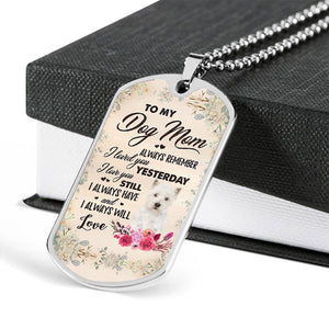 Dog Mom-West Highland White Terrier-Luxury Necklace