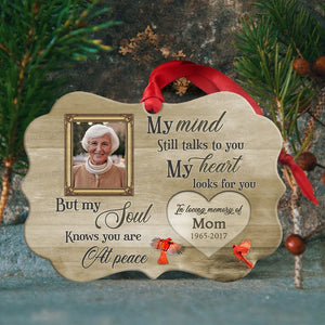Because someone we love Personalized Ornament