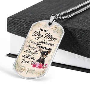Dog Mom-Chihuahua-Luxury Necklace