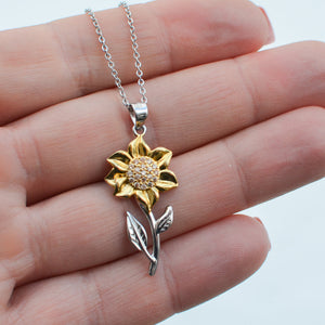 To My Sister-You Are My Sunshine Necklace
