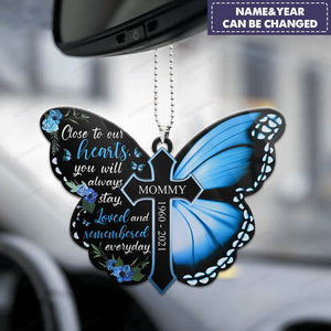 Still Missed Still Loved-Personalized Memorial Gift Butterfly Ornament