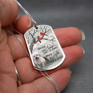 Maltese Poodle-Never Go Away-Necklace