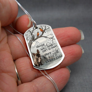 Brindle French Bulldog-Never Go Away-Necklace
