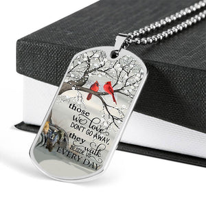 Two Dogs -Never Go Away-Necklace
