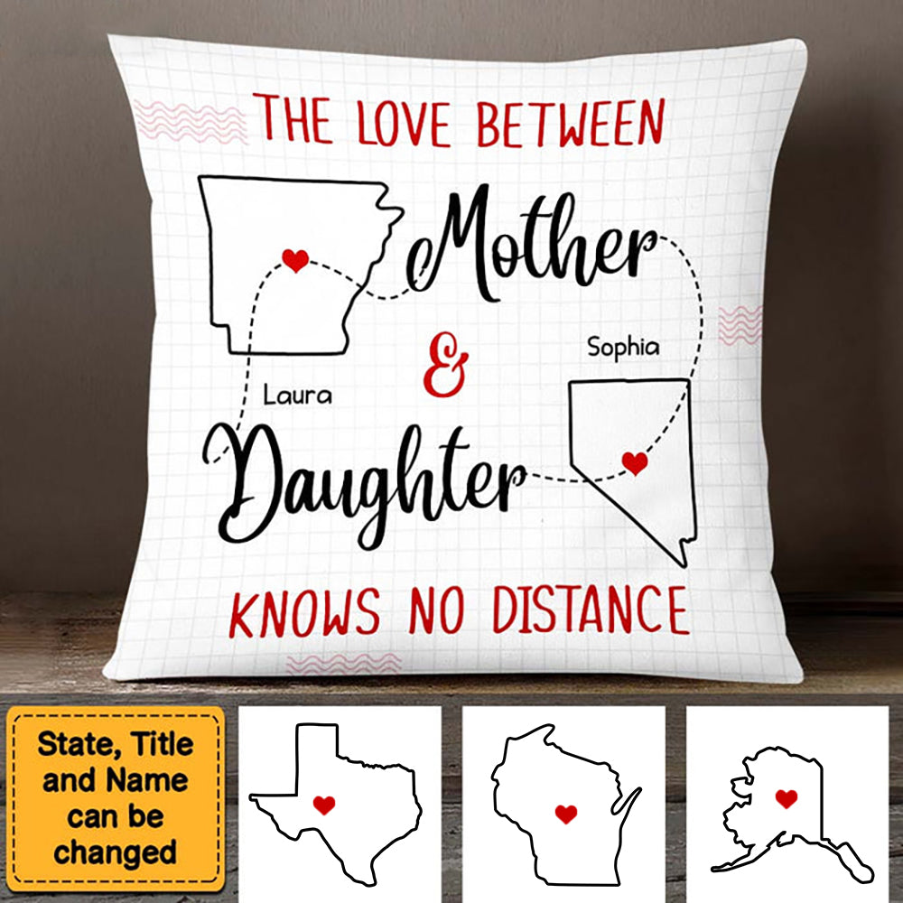 Personalized Gift For Daughter/Son Long Distance Pillow