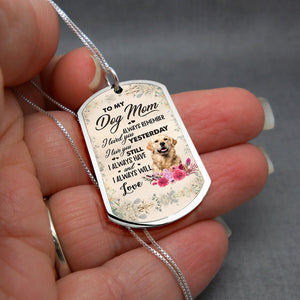 Dog Mom-Golden Retriever 2-Luxury Necklace