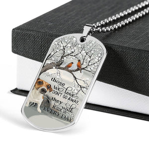 Jack Russell-Never Go Away-Necklace