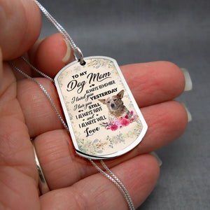 Dog Mom- RED Heeler-Luxury Necklace