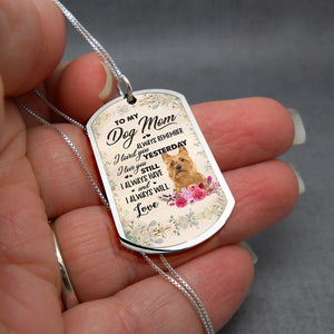 Dog Mom-Australian Terrier-Luxury Necklace