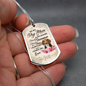 Dog Mom-Beagle 2-Luxury Necklace