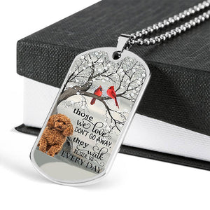 Poodle-Never Go Away-Necklace