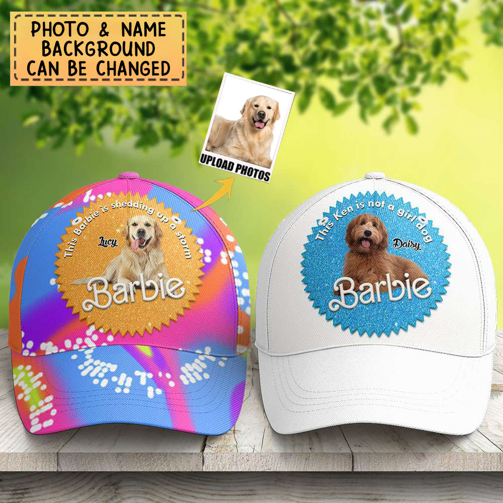 Gift For Dog Lover Personalized Custom Image Upload Classic Cap