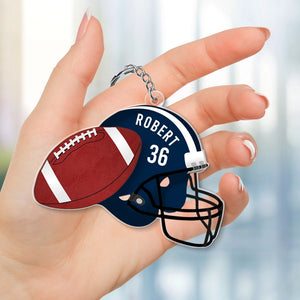 Personalized Keychain Gifts For Football Lover