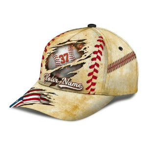 Personalized Custom Crack Baseball Classic Cap