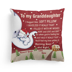 I Hugged This Soft Pillow - Personalized Pillow