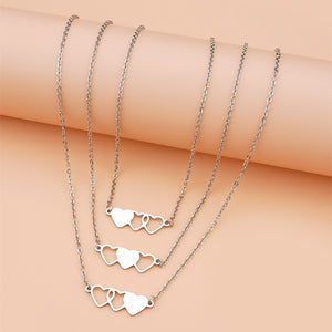 Sister Necklace For 3