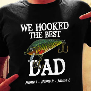 Personalized Gift Dad Fishing T-shirt