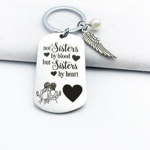Key Chain -  Sister Friend HEART